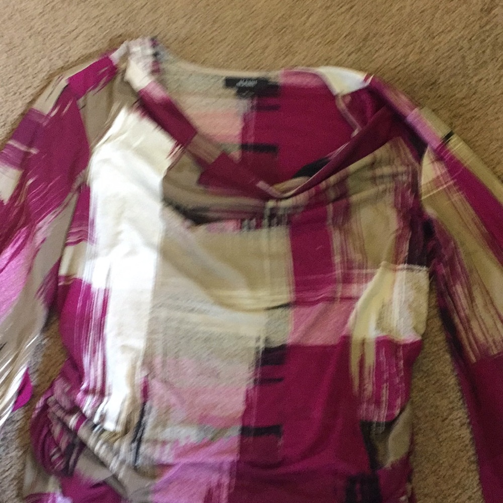 Cowl neck top
